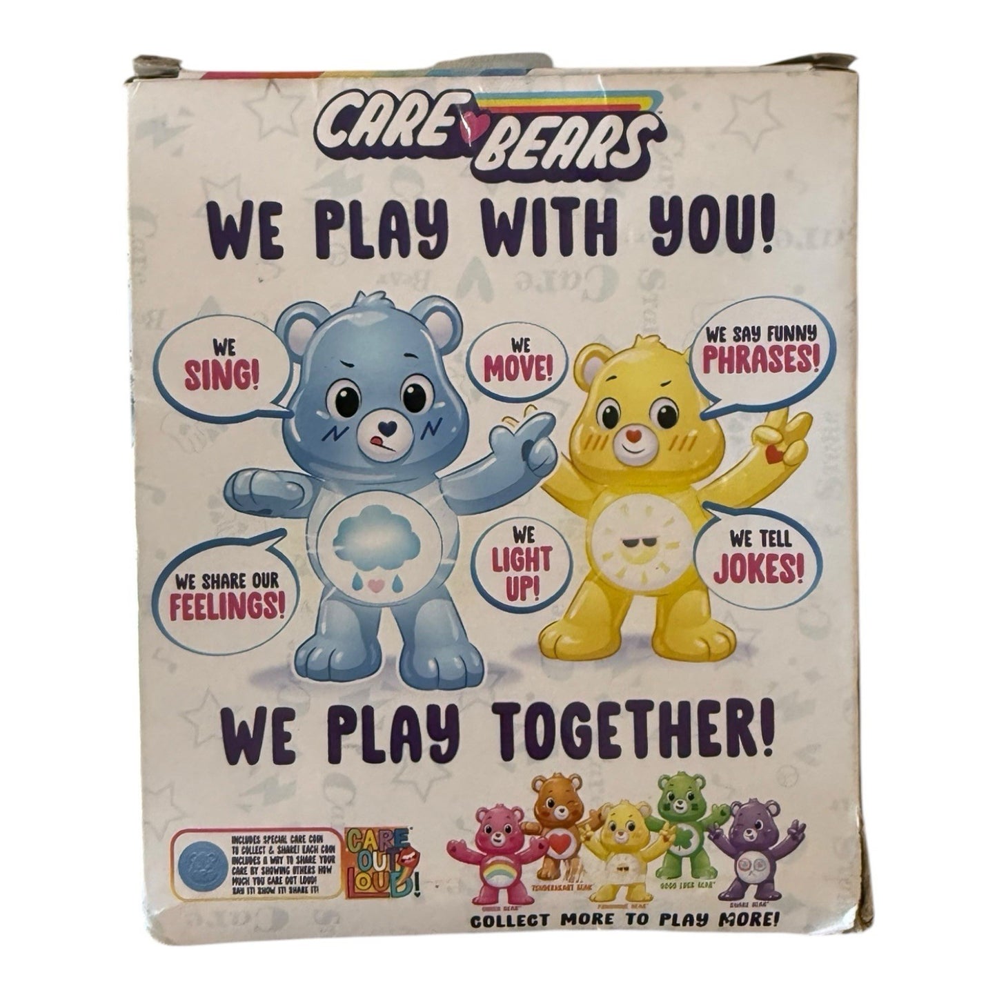 Interactive 2020 Care Bears Grumpy Bear Lot of 2 – Blue Toys New 50+ Reactions