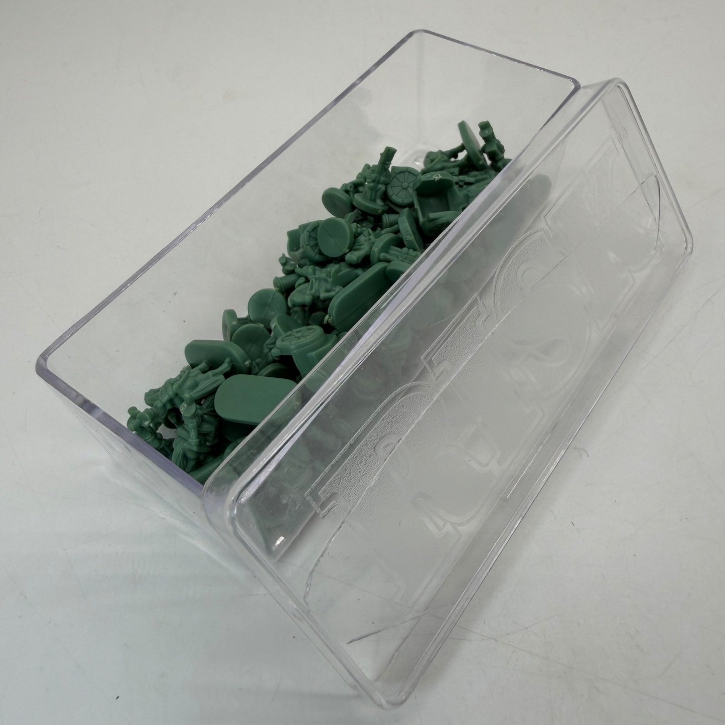 60 Green Risk Board Game Replacement Pieces 1998 Edition Miniatures Army Units