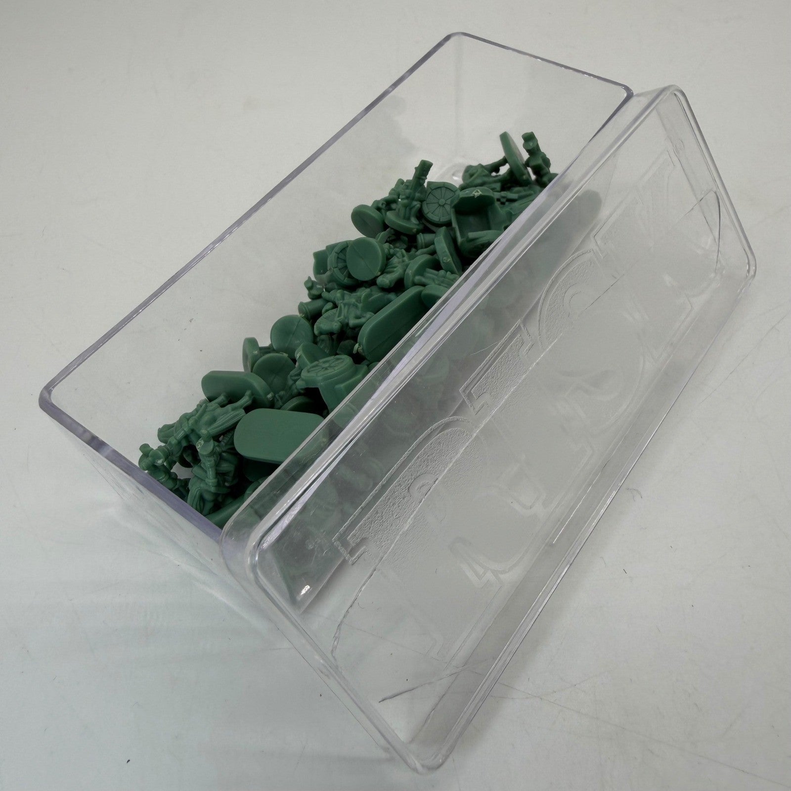 60 Green Risk Board Game Replacement Pieces 1998 Edition Miniatures Army Units