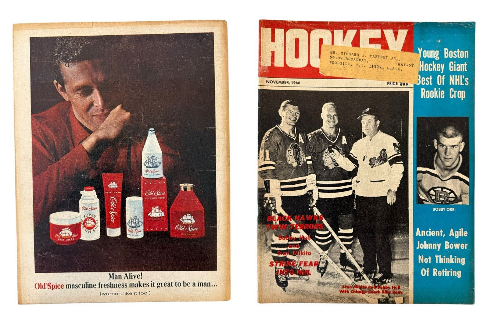 Vintage Hockey Magazines Lot of 18 – 1960s Hull Orr Gilbert Mikita Covers
