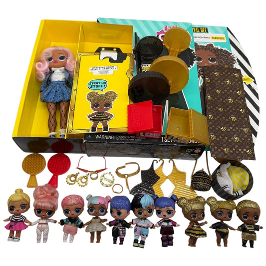 LOL Surprise OMG Royal Bee Fashion Doll Dress Up Accessories Playset