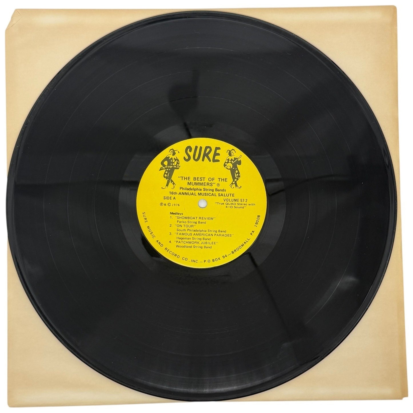 Best of the Mummers Philadelphia String Bands 16th Annual Musical Salute Record
