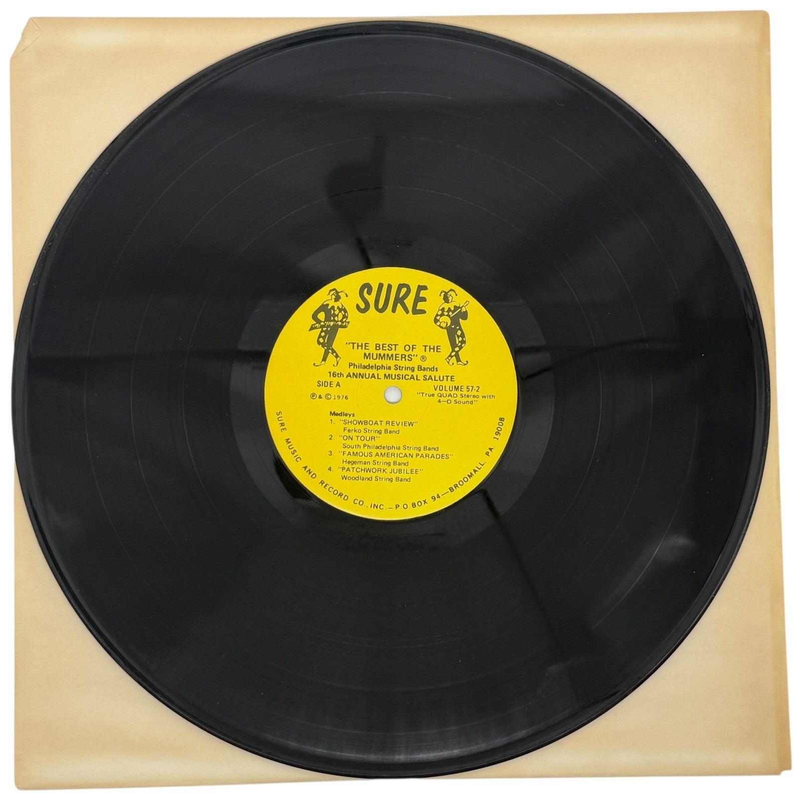 Best of the Mummers Philadelphia String Bands 16th Annual Musical Salute Record