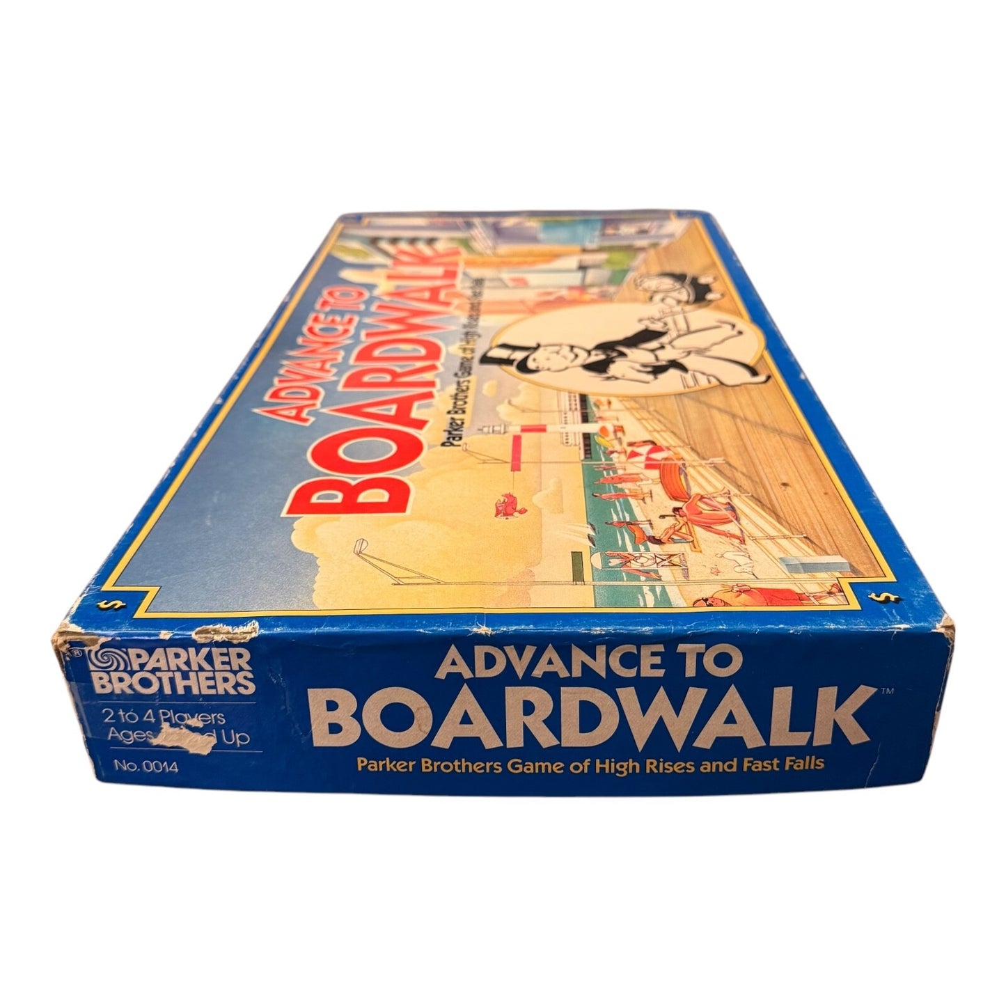Monopoly Advance to Boardwalk Board Game Parker Brothers Vintage 1985