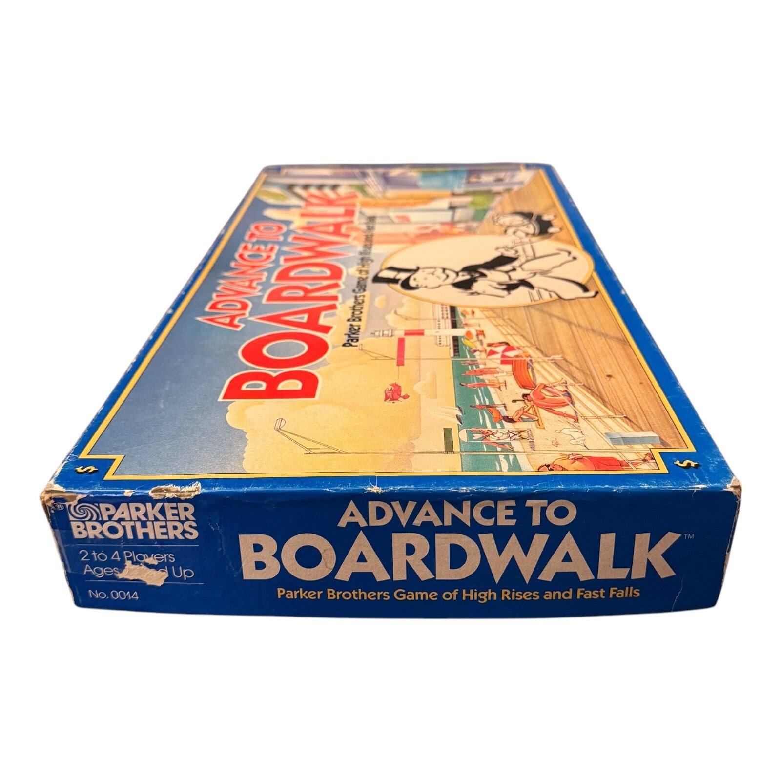 Monopoly Advance to Boardwalk Board Game Parker Brothers Vintage 1985