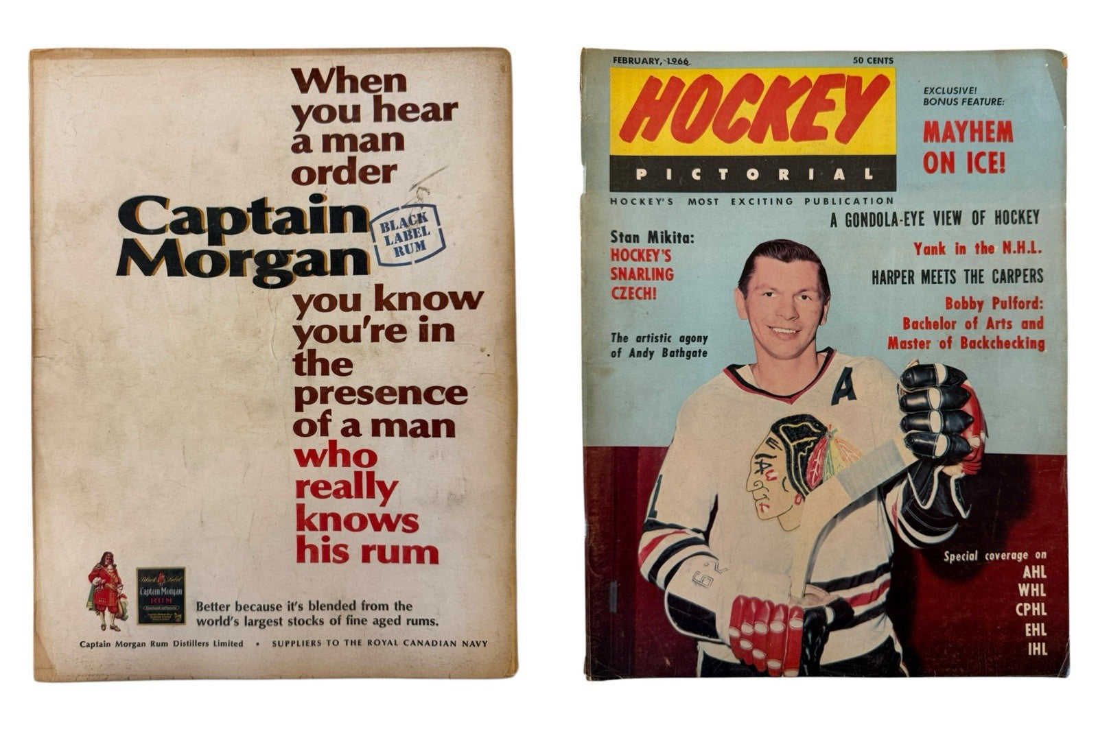 Vintage Hockey Magazines Lot of 18 – 1960s Hull Orr Gilbert Mikita Covers