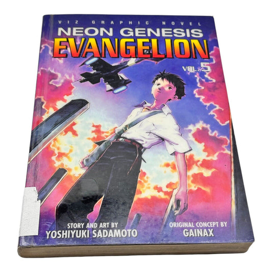 Neon Genesis Evangelion volume vol 5 english manga Viz 2004 RARE