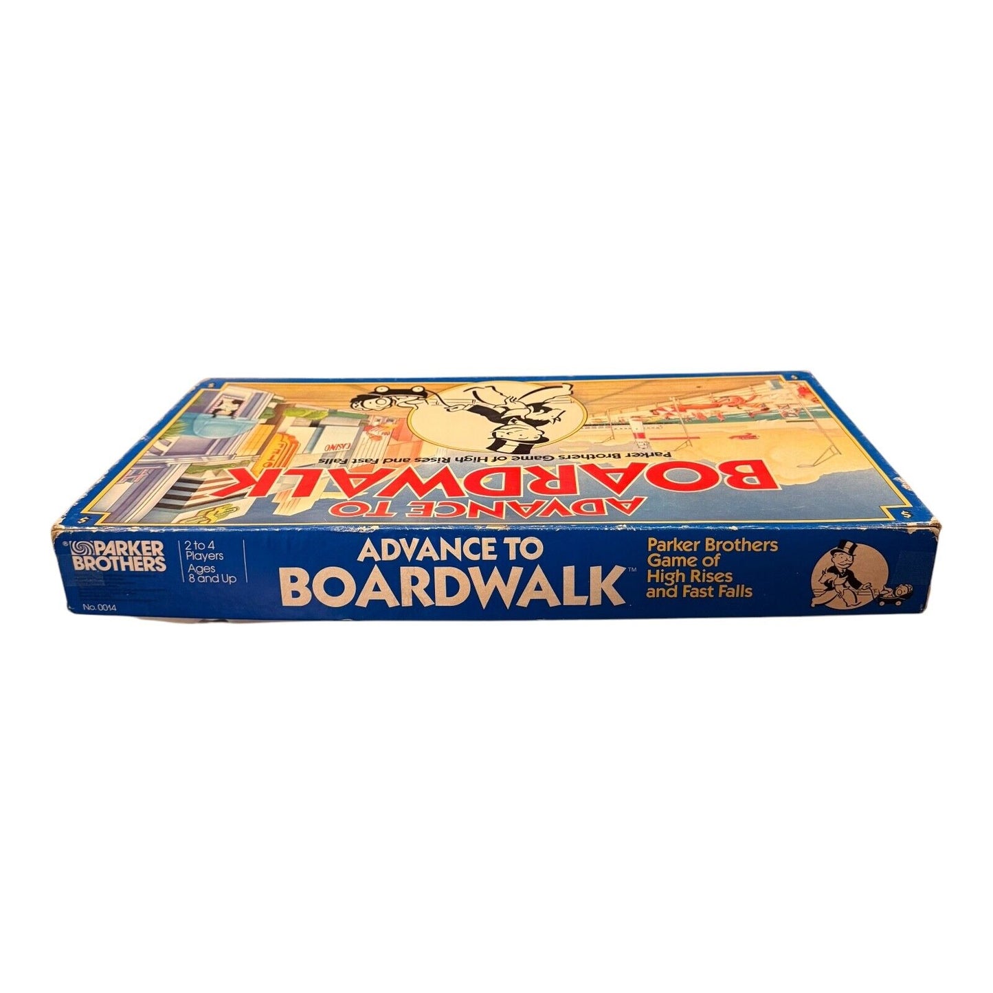 Monopoly Advance to Boardwalk Board Game Parker Brothers Vintage 1985