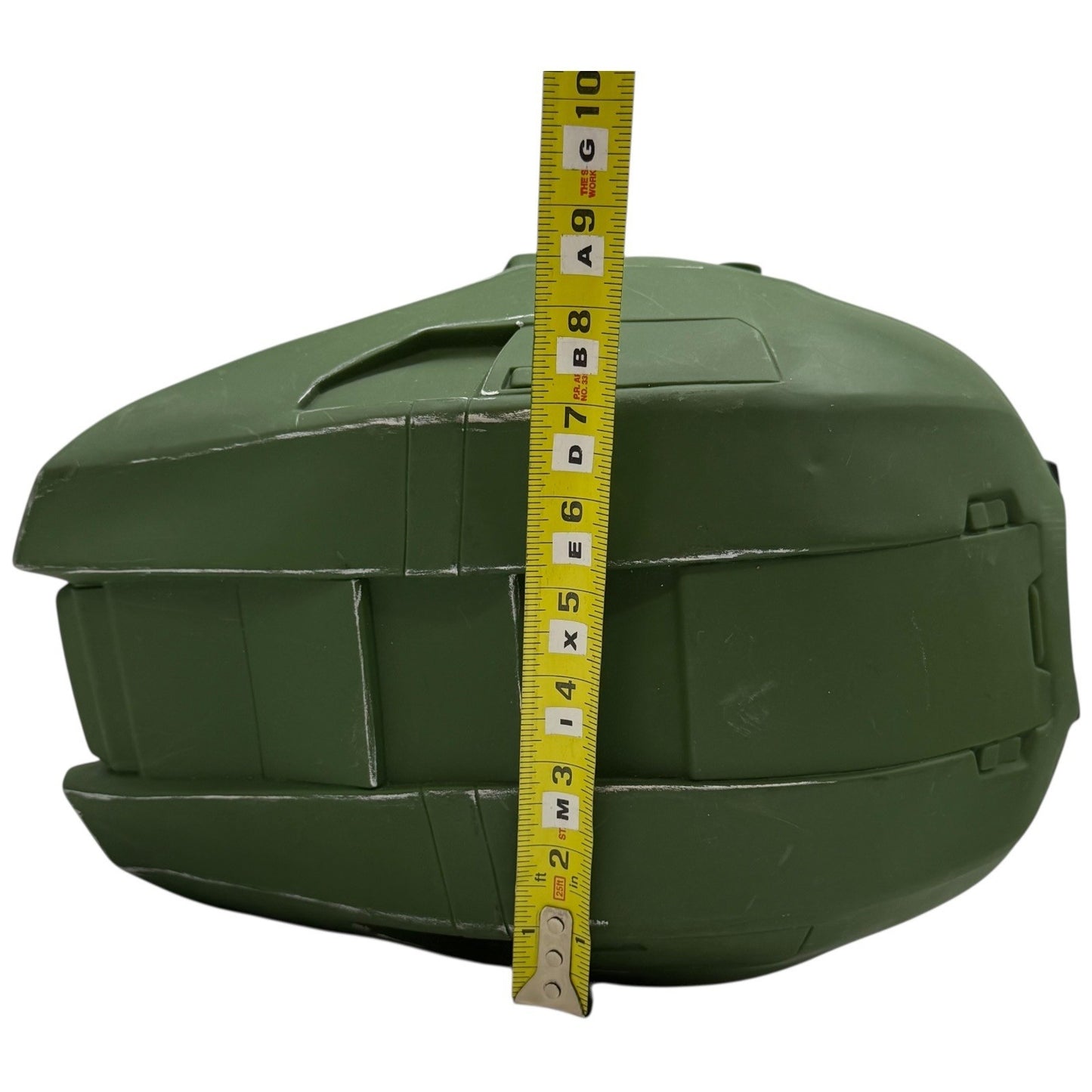 Halo Master Chief Helmet Replica Cosplay Prop Collectible Green Gold Visor