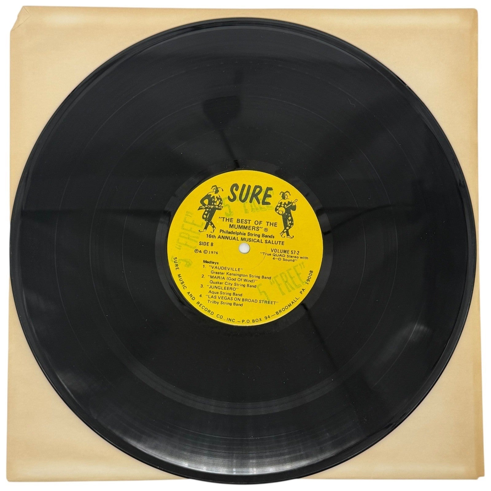 Best of the Mummers Philadelphia String Bands 16th Annual Musical Salute Record