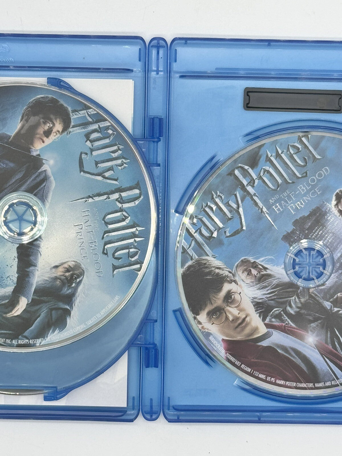 Harry Potter and the Half-Blood Prince-two disc set-Blu Ray and DVD-year six