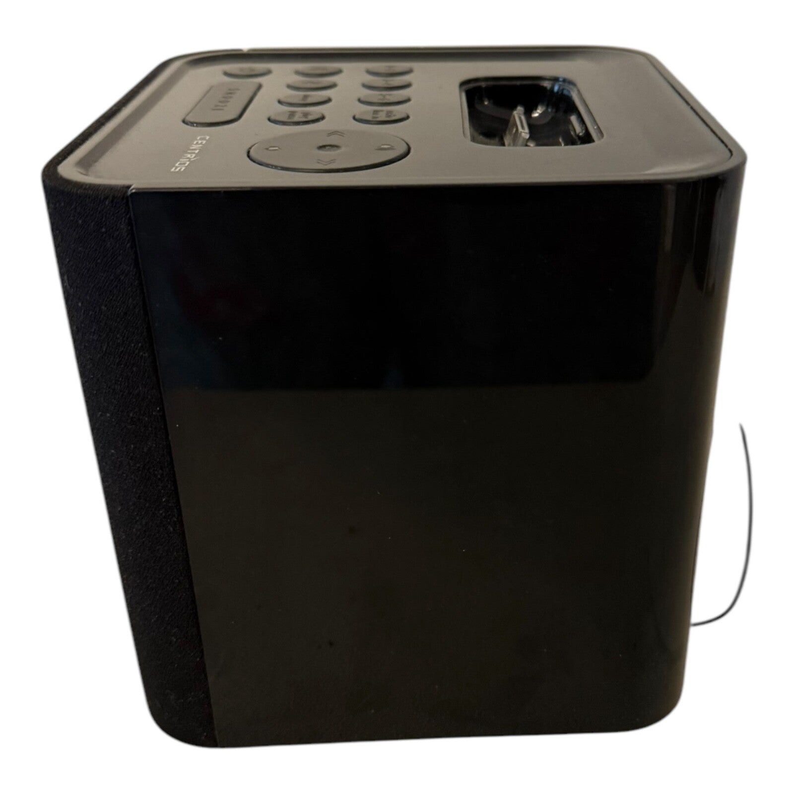 Centrios Model No 1219692 Portable Speaker Station with iPod/Phone Dock