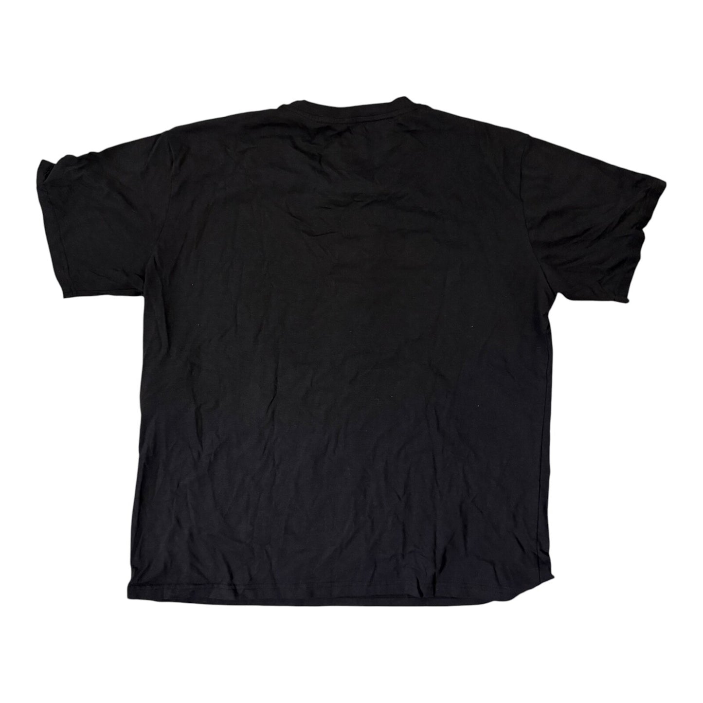 "I Didn't Mean to Push All Your Butt-tons" Printed T-Shirt XXL Black