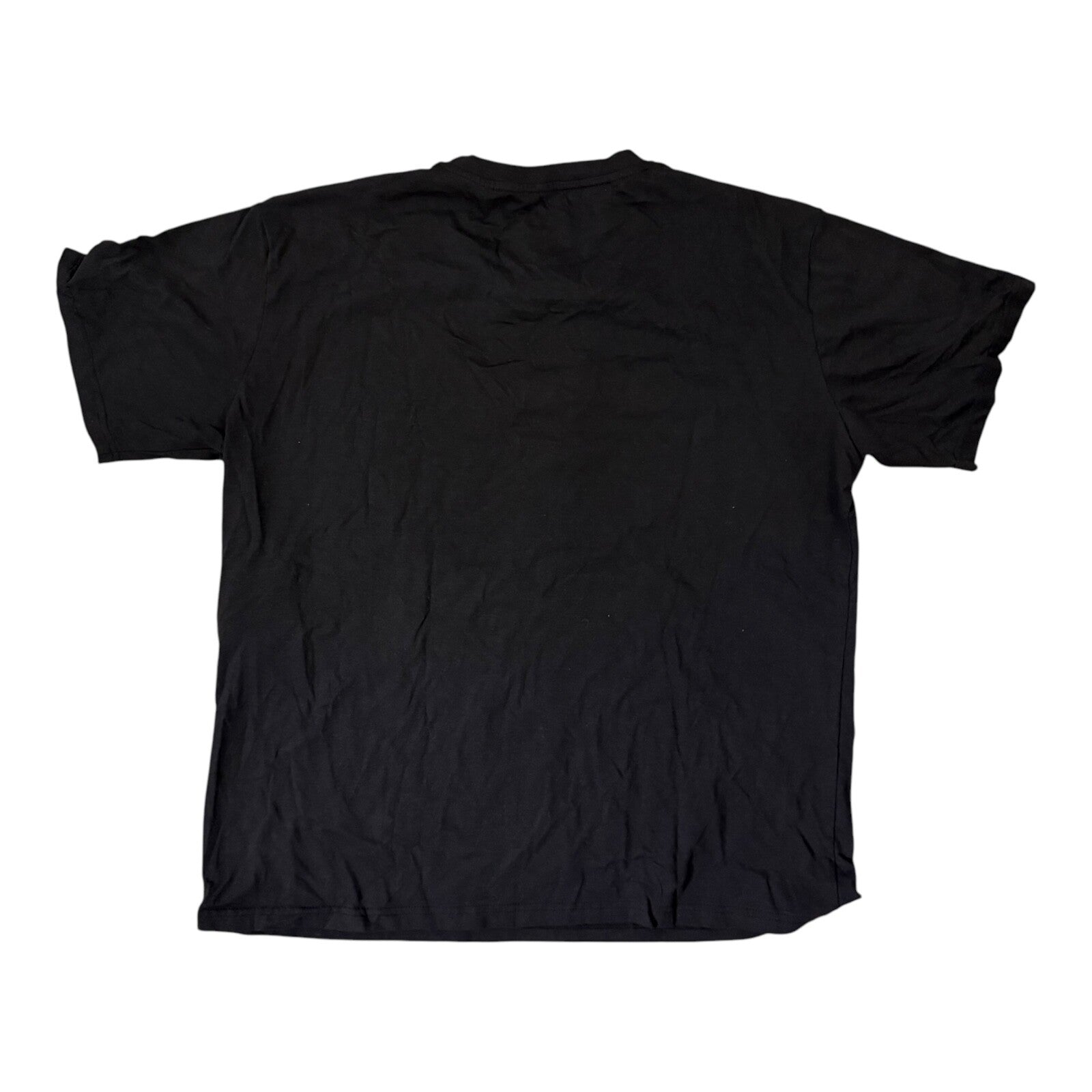 "I Didn't Mean to Push All Your Butt-tons" Printed T-Shirt XXL Black