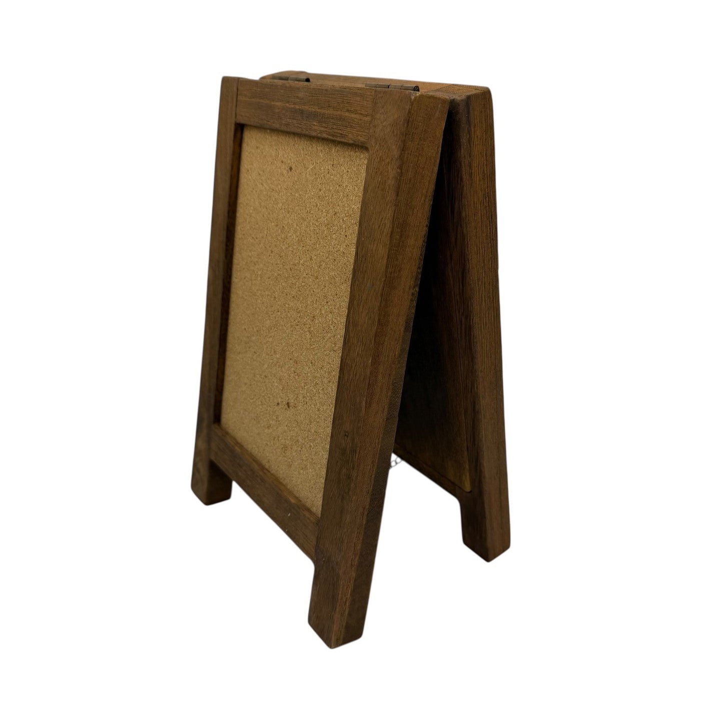 Wooden A-Frame Chalkboard Sign Tabletop Counter Display Rustic 11in