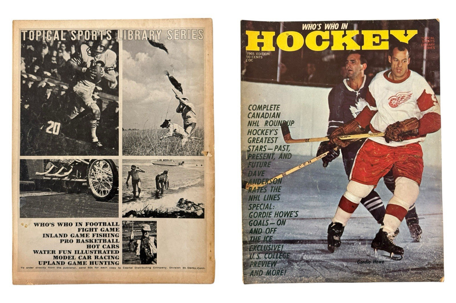 Vintage Hockey Magazines Lot of 18 – 1960s Hull Orr Gilbert Mikita Covers