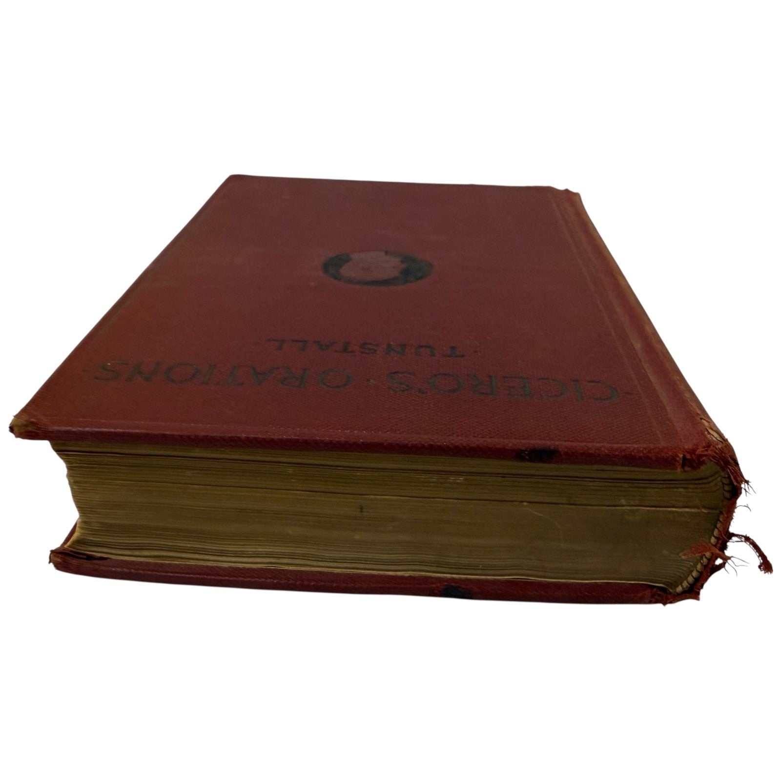 Cicero's Orations Tunstall Latin Classics Textbook Vintage D.C. Heath & Co Book