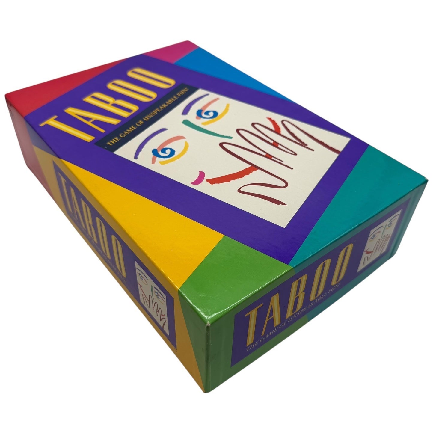 Taboo The Game of Unspeakable Fun Milton Bradley 1989 Vintage Party Game 4015