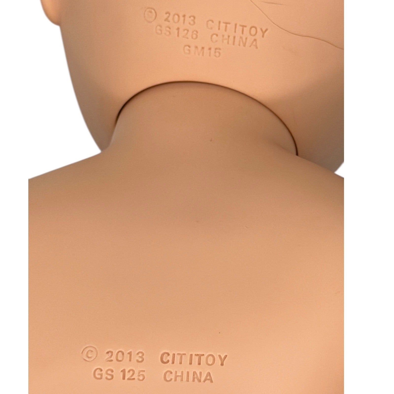 CitiToy 18" Girl Doll Brown Hair Brown Eyes Sleep Eyes My Life as Figure