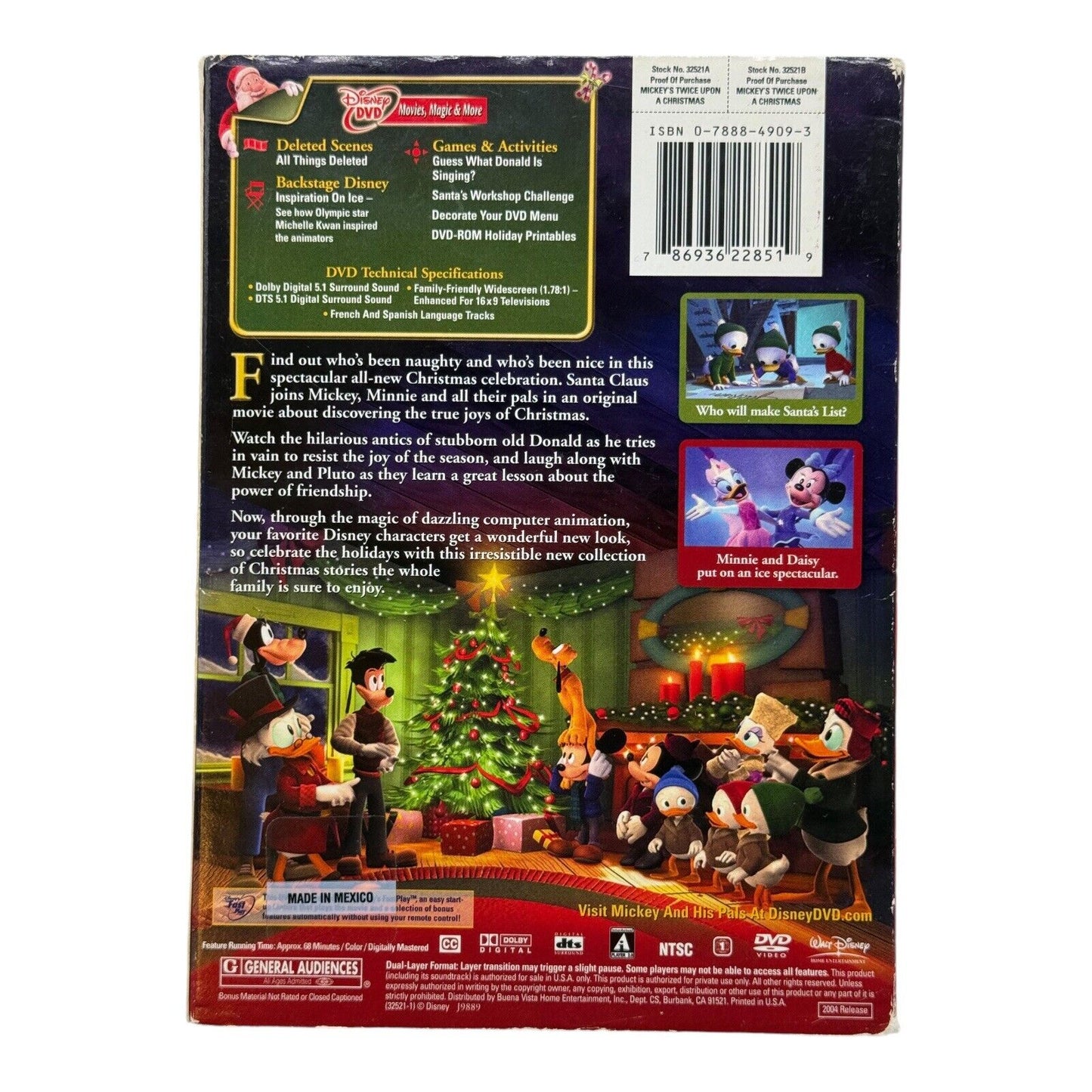Mickey's Twice Upon a Christmas - DVD