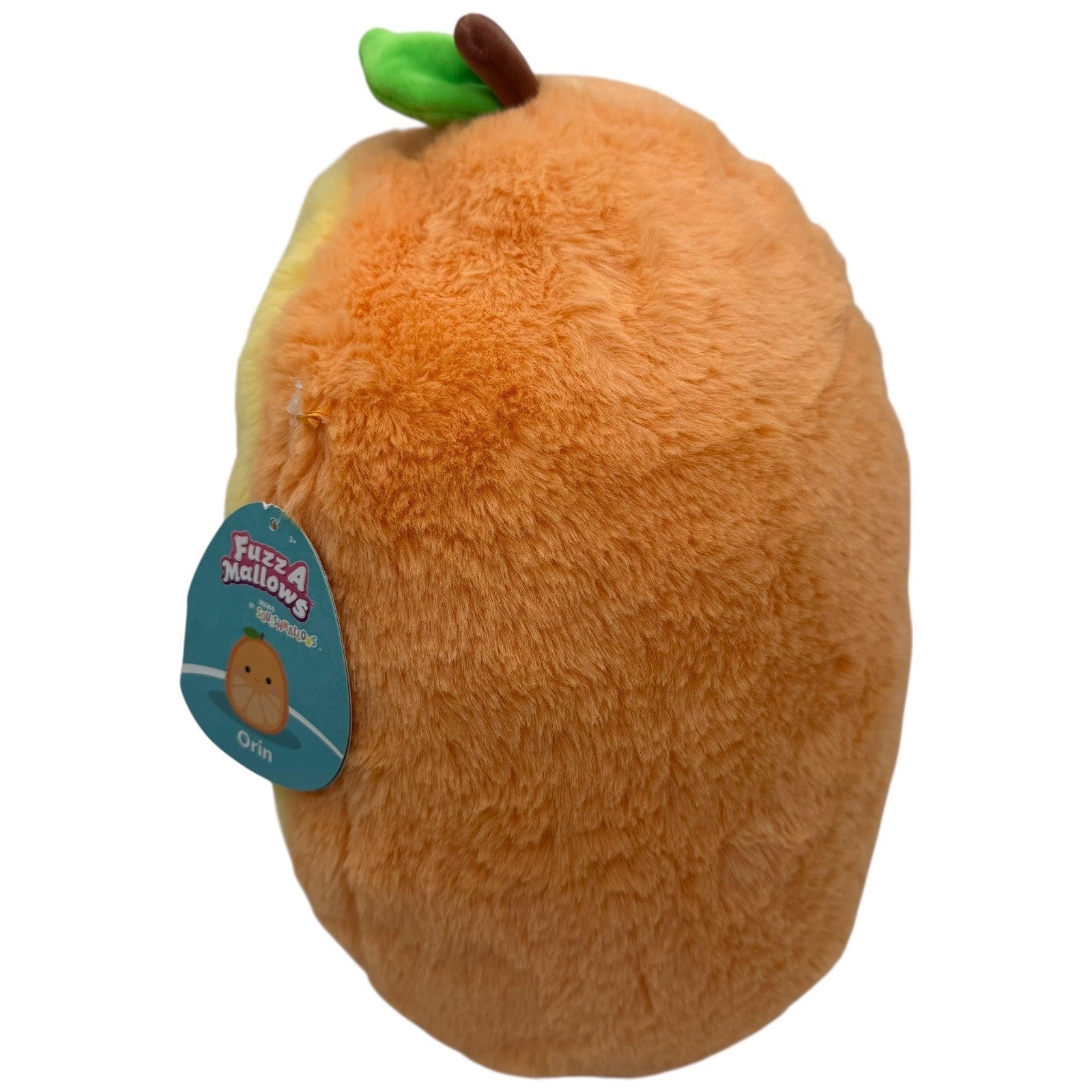 Squishmallows FuzzAMallows Orin Orange Slice Plush Fuzzy Stuffed Animal Toy