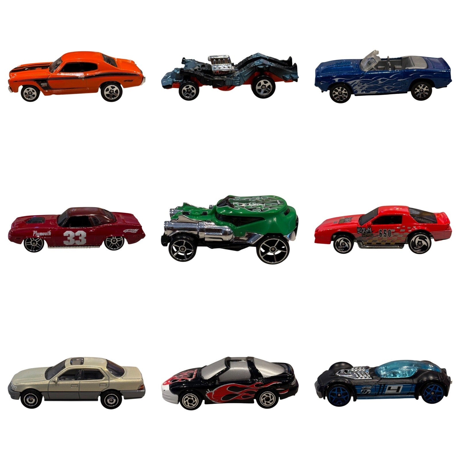Lot of 18 Diecast Cars – Hot Wheels Matchbox Vintage & Modern Loose Collection
