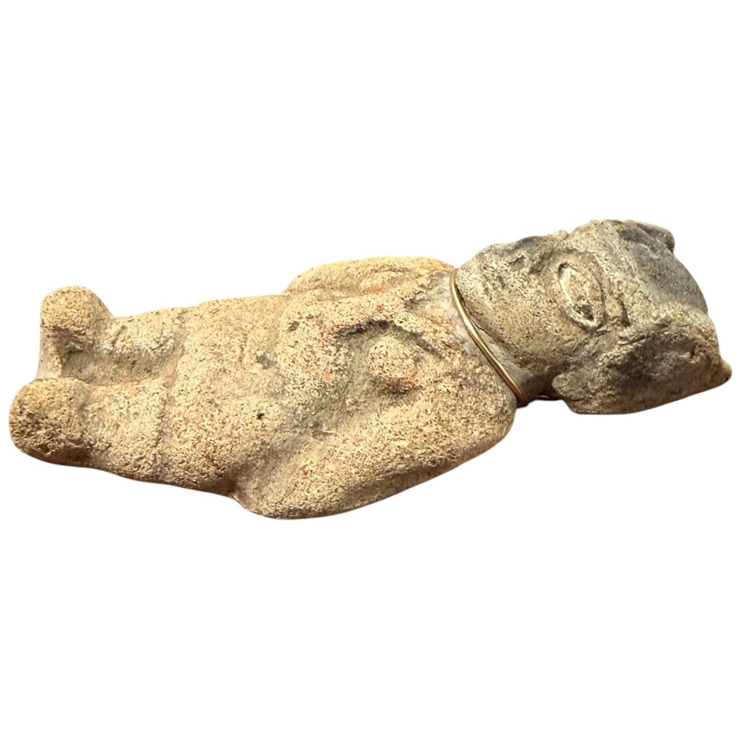 Ancient Terracotta Figurine Necklace Pendant Doll Art Sculpture