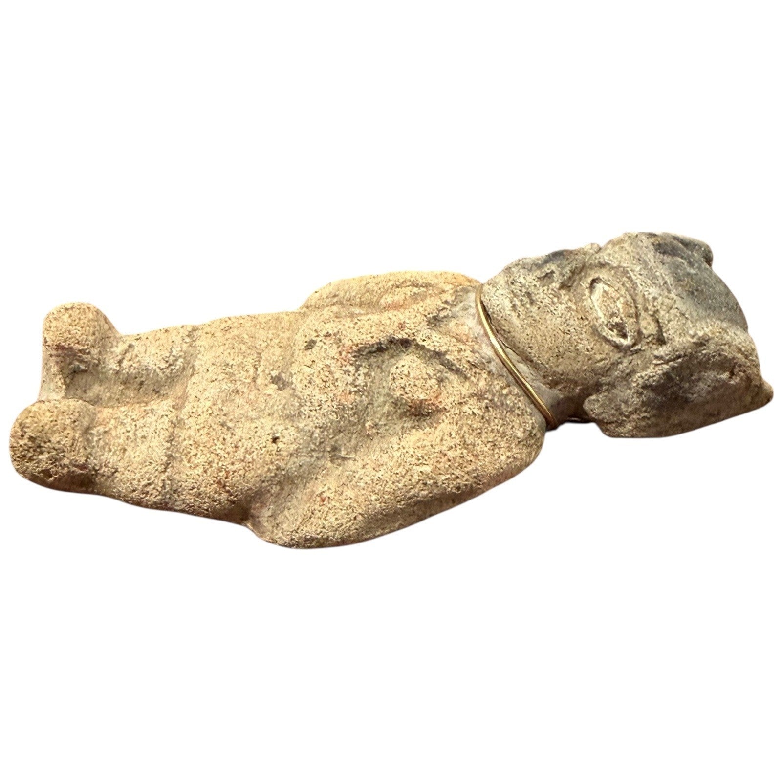Ancient Terracotta Figurine Necklace Pendant Doll Art Sculpture
