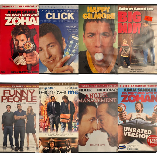 Adam Sandler Movie Night 8 DVD Set