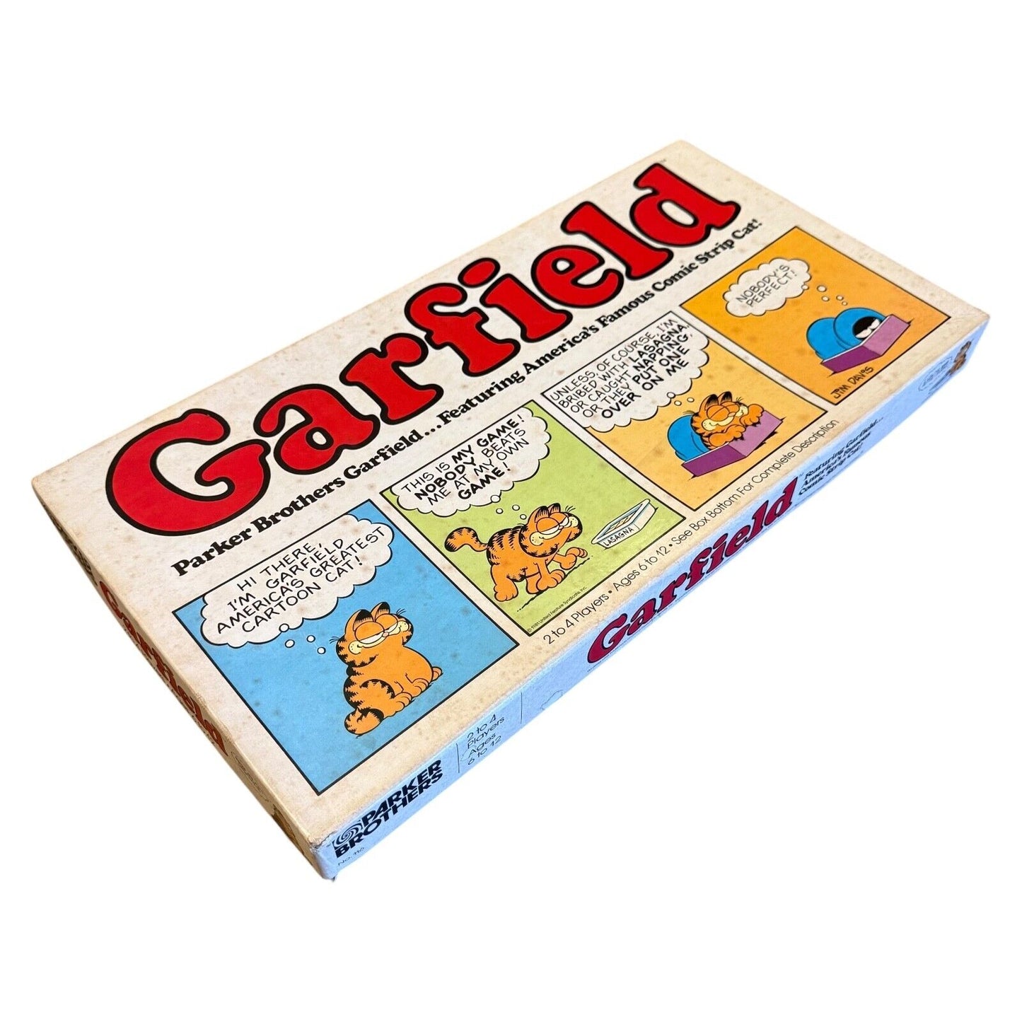 Garfield The Cat Board Game 1978 Parker Brothers – Vintage Comic Game