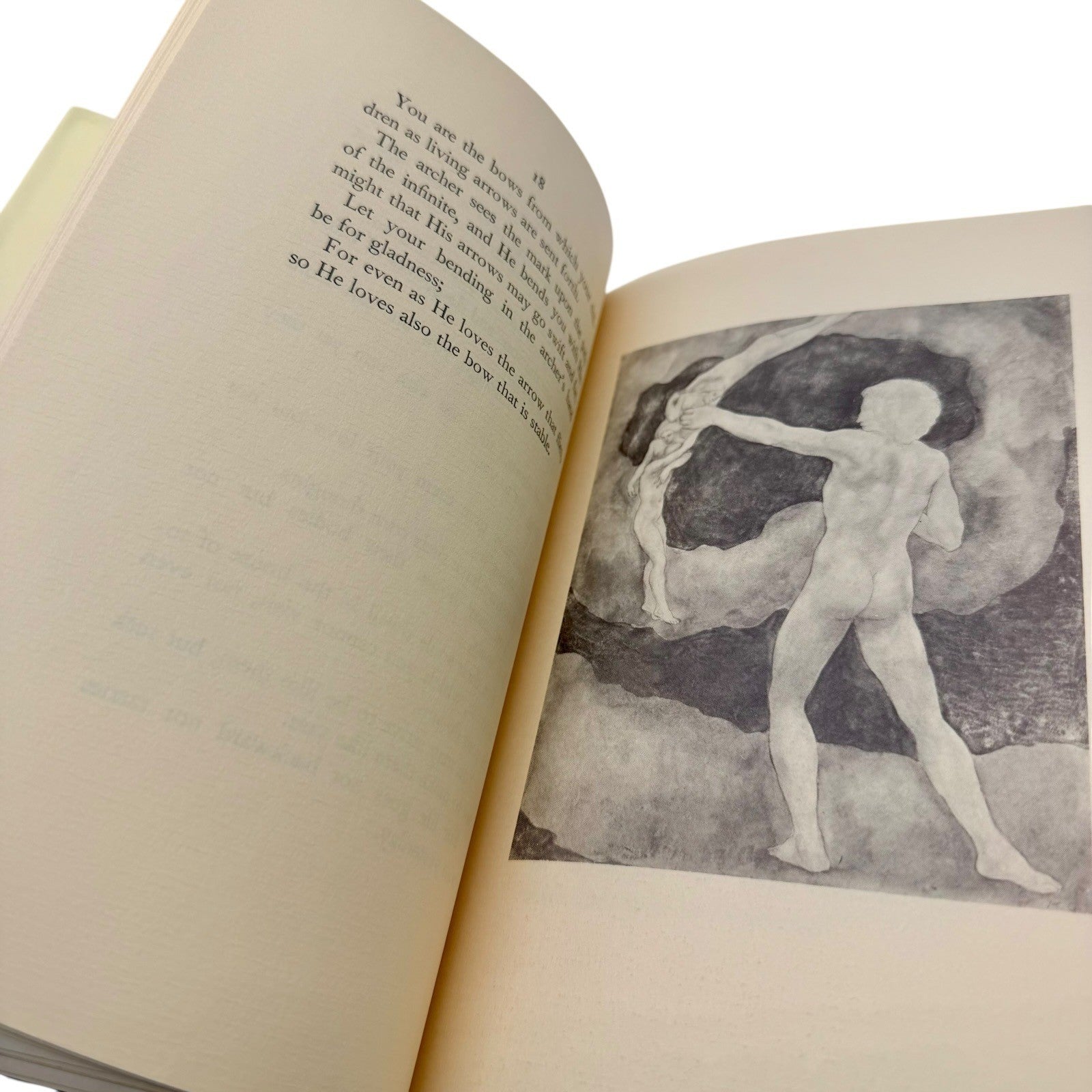 Kahlil Gibran The Prophet Hardcover Book 1980 Knopf Illustrated Vintage