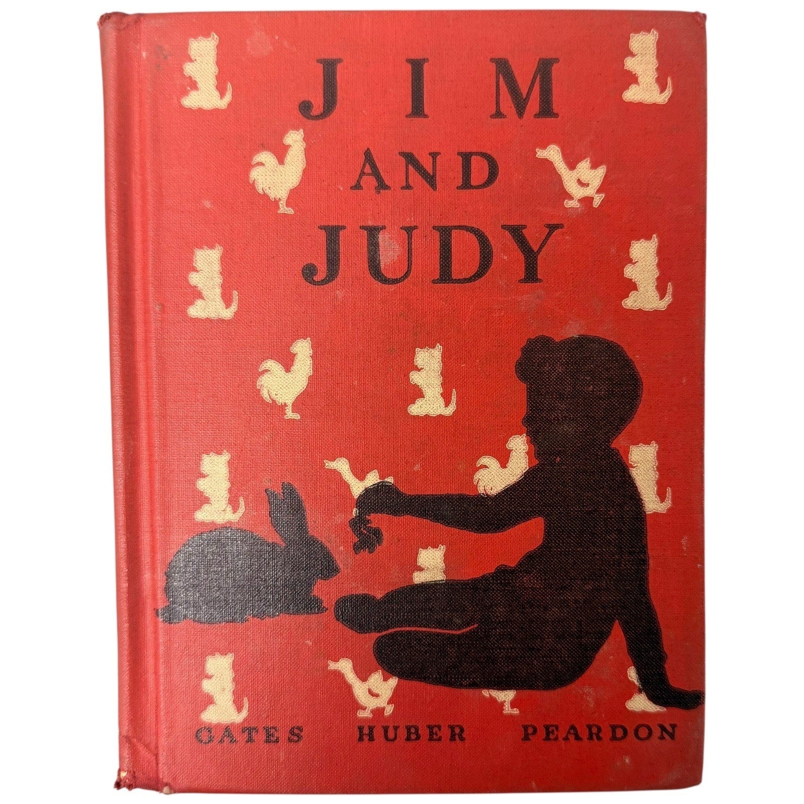 Jim and Judy Vintage Childrens Book 1939 Illustrated Early Reader