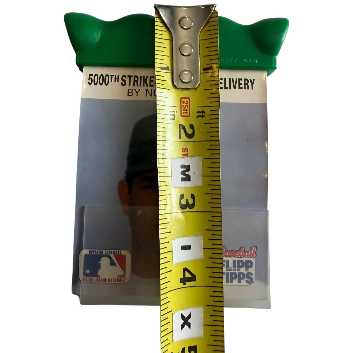 Nolan Ryan Flipp Tipps 5000th Strikeout Pitch Delivery Texas Rangers Baseball