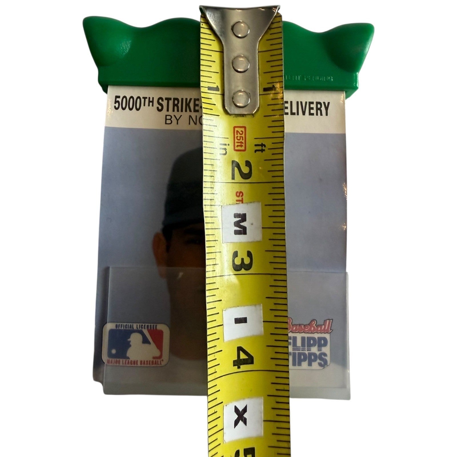 Nolan Ryan Flipp Tipps 5000th Strikeout Pitch Delivery Texas Rangers Baseball
