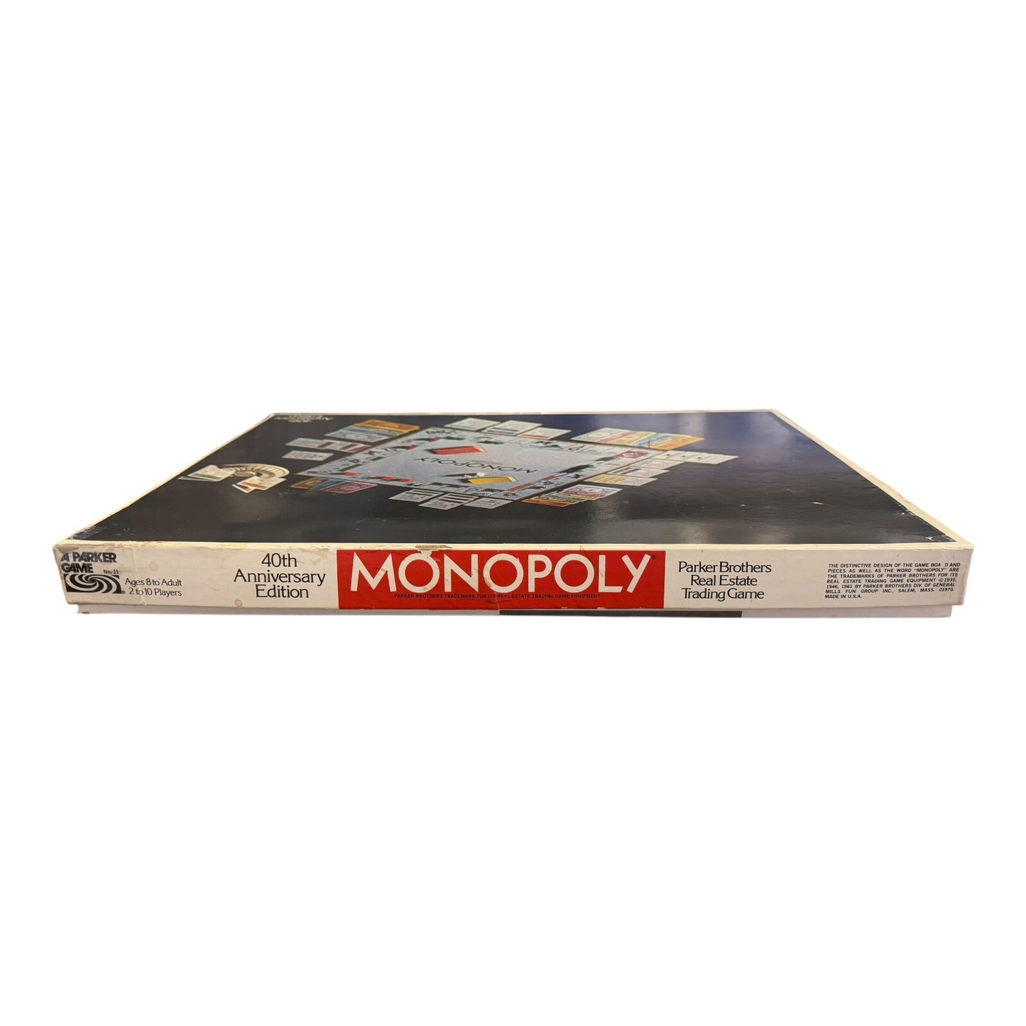Monopoly 40th Anniversary Edition Board Game Vintage 1974 Parker Brothers