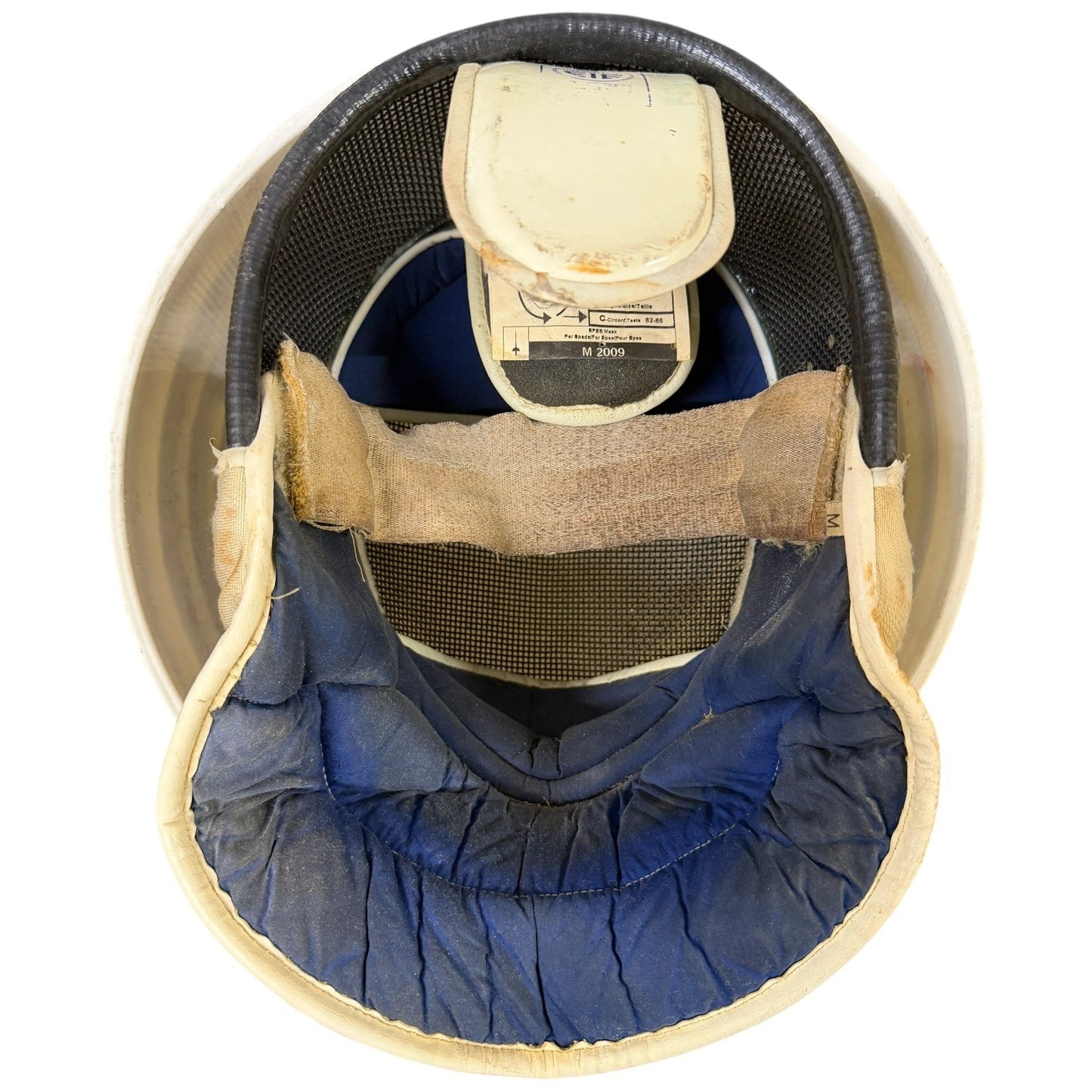 Negrini Fencing Epee Mask FIE 1600N Size M Fencing Line Italia Equipment