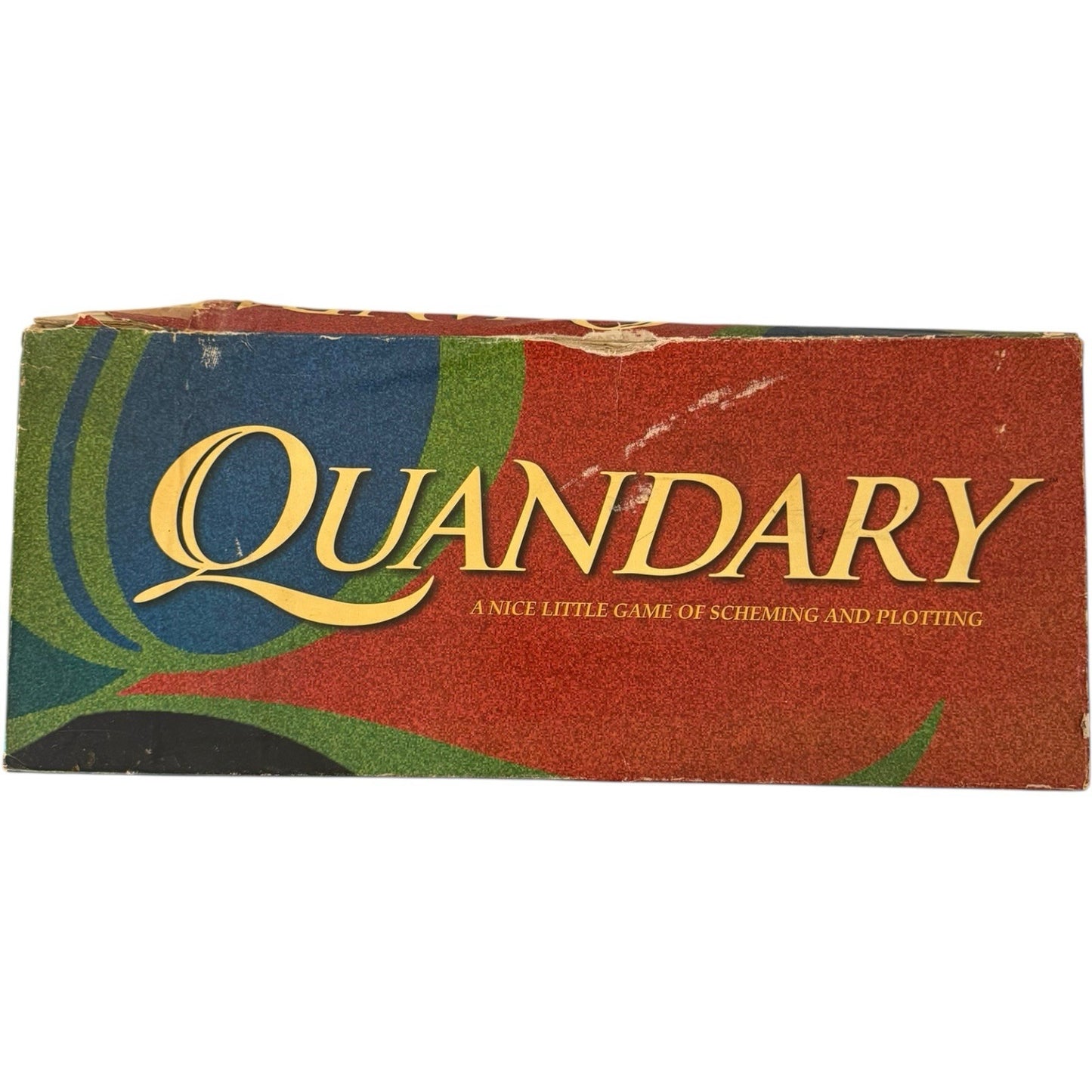 Quandary Board Game 1994 Milton Bradley Vintage Strategy Game – Complete Set
