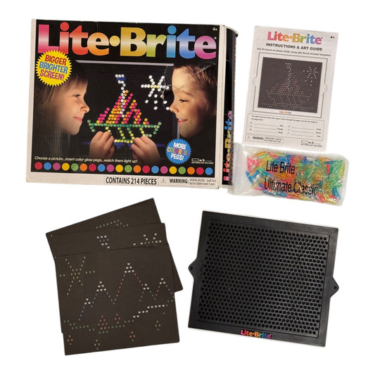 Lite-Brite Ultimate Classic by Basic Fun – Retro Vintage Toy Tested Working