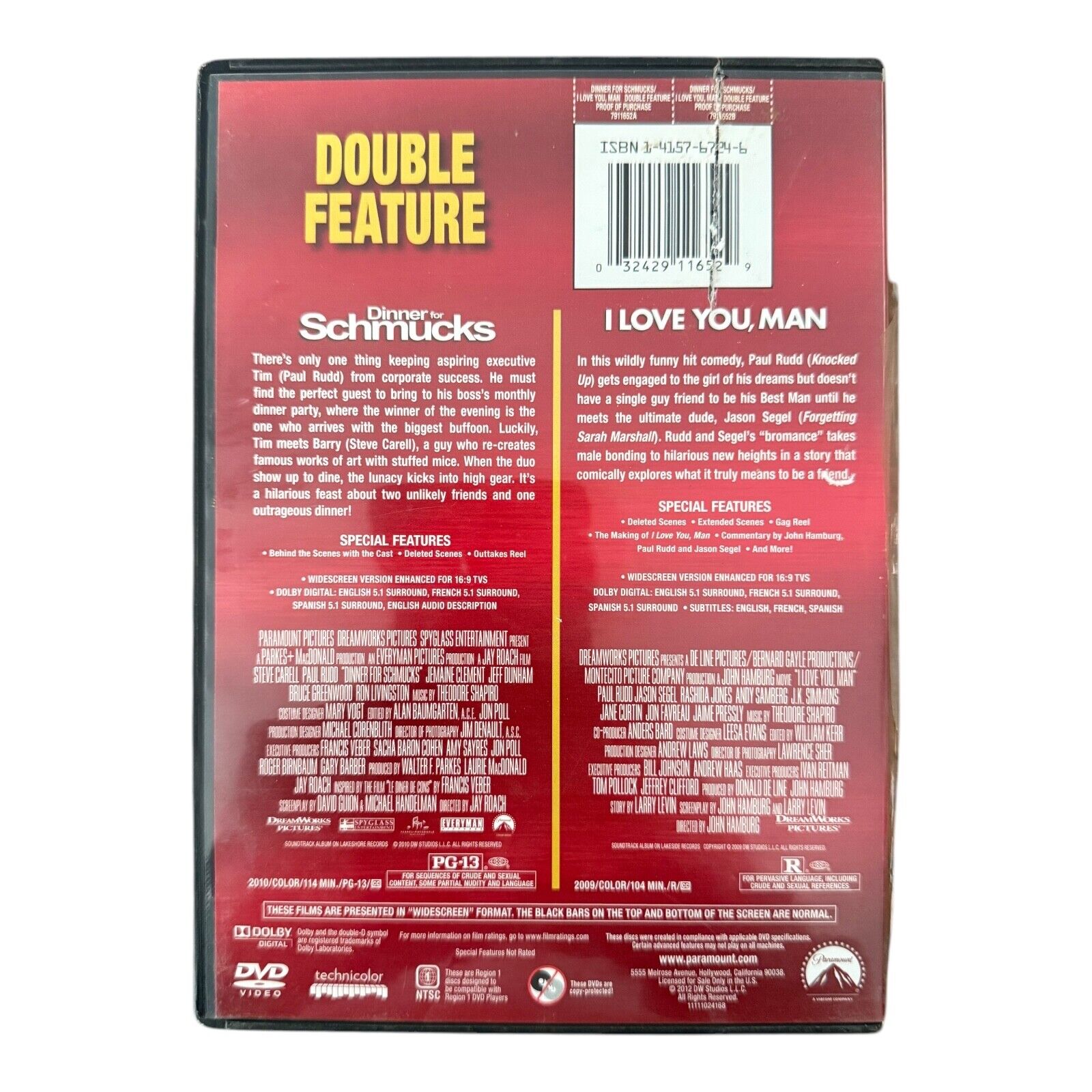 Steve Carell Five-Movie Comedy Night DVD Collection (Used)