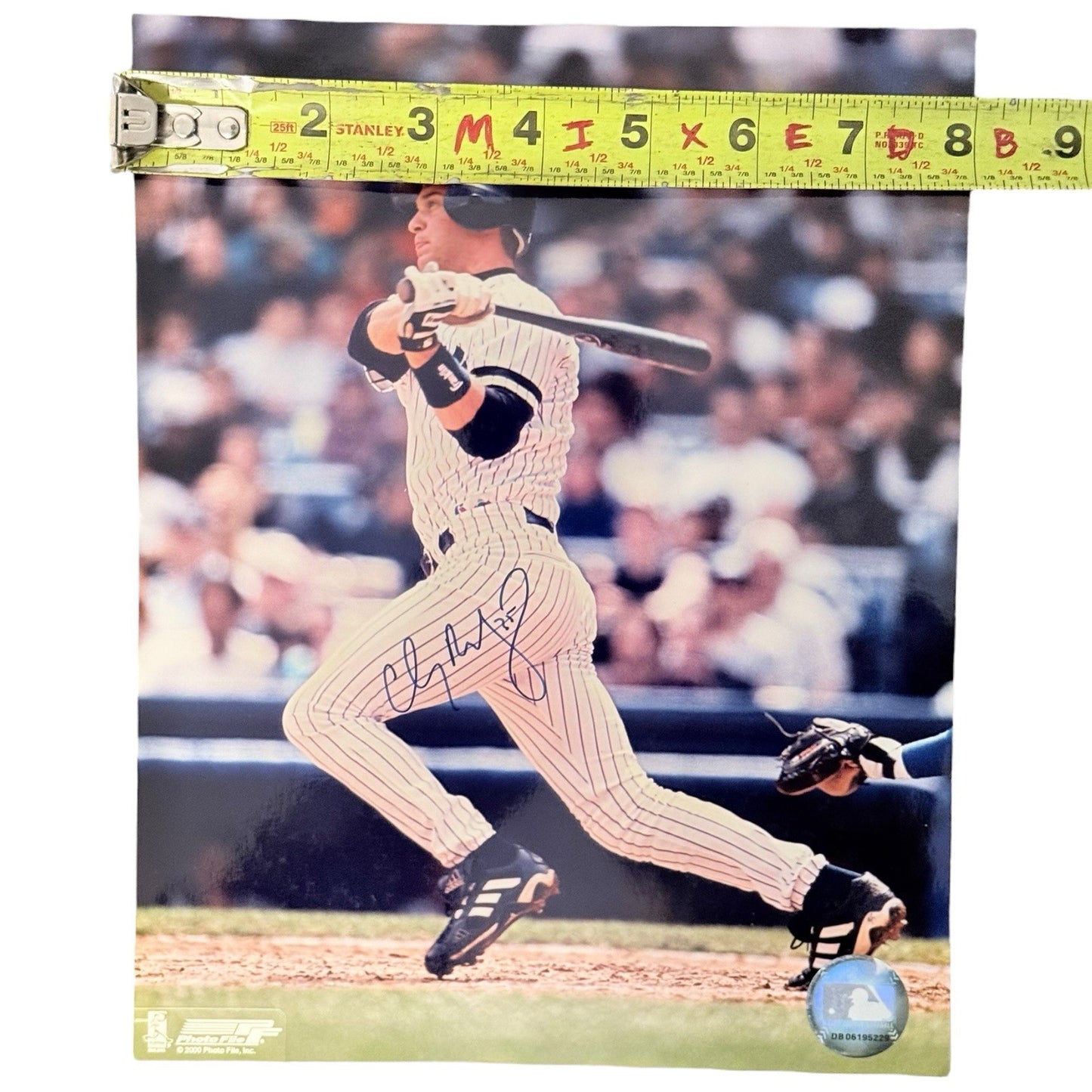 Clay Bellinger Yankees Signed 8x10 Photo Genuine Autograph Baseball Memorabilia
