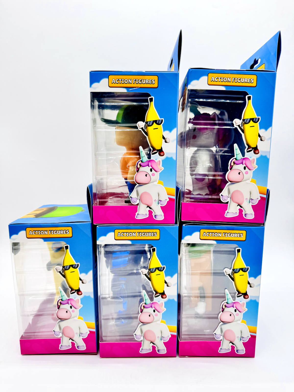 Stumble Guys 5pcs Collection 5” Action Figures in Window Box 2024