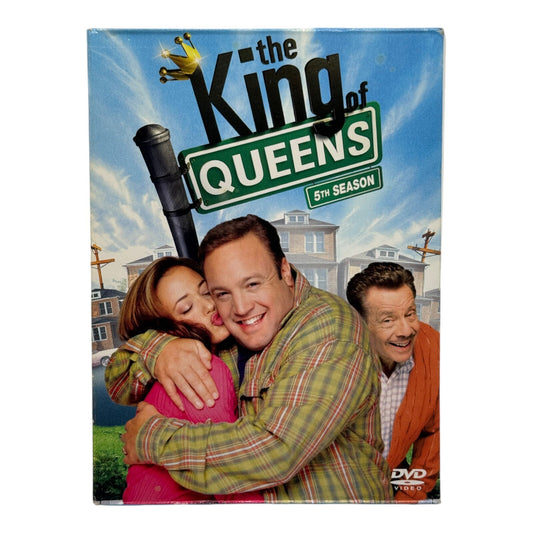 The King of Queens 5th Season DVD 3-Disc Set Kevin James Leah Remini Sitcom 2006