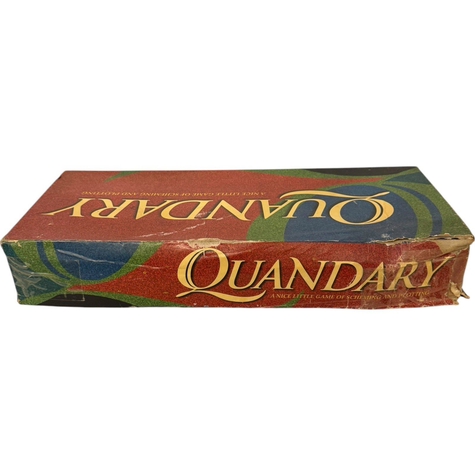 Quandary Board Game 1994 Milton Bradley Vintage Strategy Game – Complete Set
