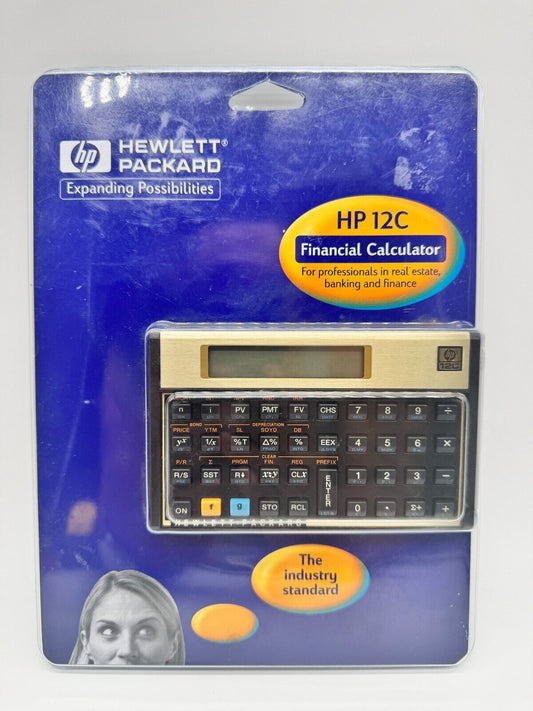 Hewlett Packard HP 12c Financial Calculator 1999