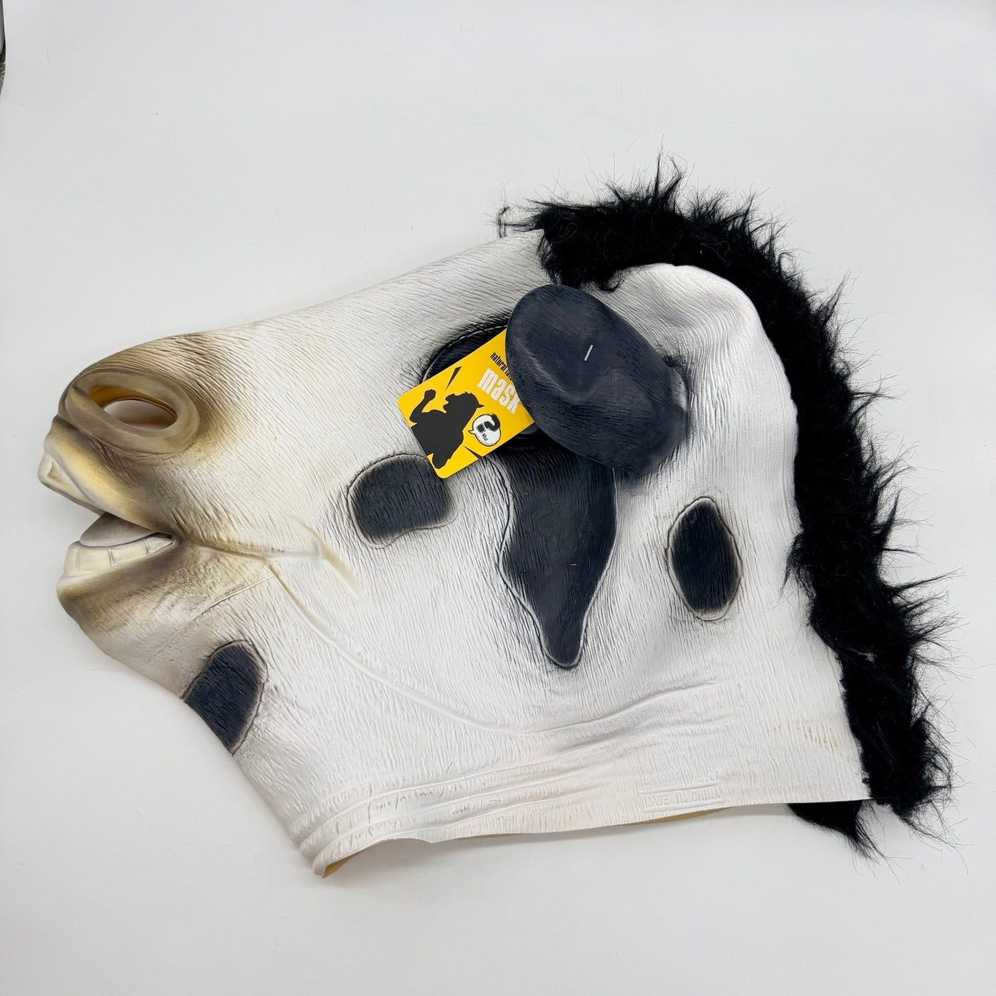 CreepyParty Cow Latex Mask Realistic Farm Animal Head Halloween Costume Prop