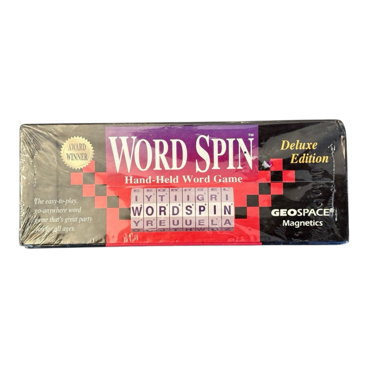 Word Spin Scramble Game Deluxe Edition 1995 – Mensa Select Vintage Word Game
