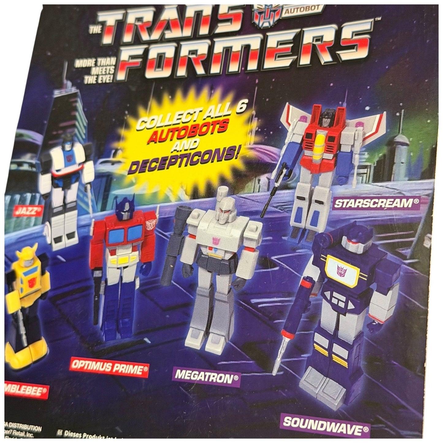 Transformers Reaction Figures Autobot Jazz Action Figure New In Box