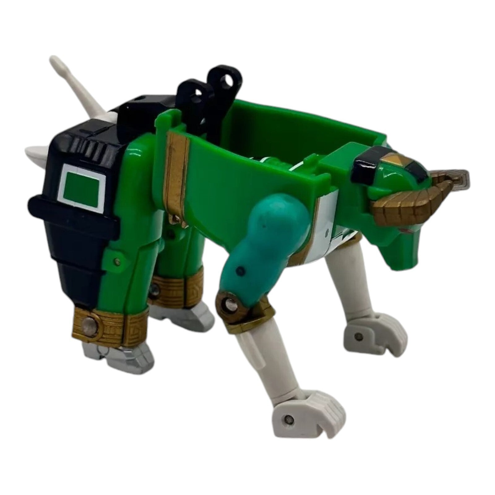 Power Rangers Zord Morphin Zeo Ranger IV Green 1996 Bandai Action Figure