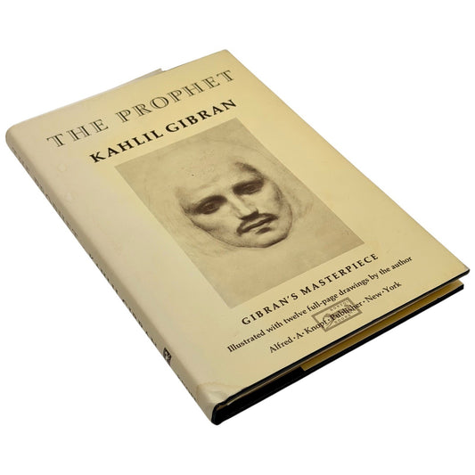 Kahlil Gibran The Prophet Hardcover Book 1980 Knopf Illustrated Vintage