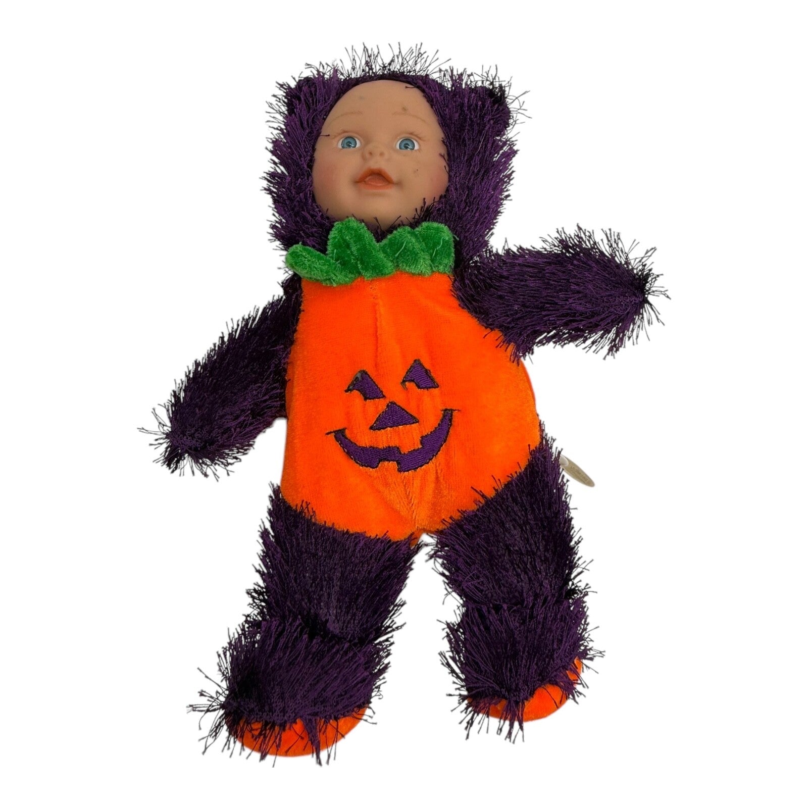 2PCS LOT Sugar Loaf Kids Jack o’ Lantern & Purple Bat Kostume Baby Plush Toys